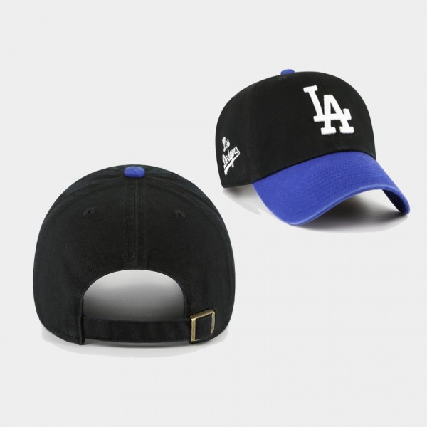 Royal Men's Los Angeles Dodgers 2022 City Connect Clean Up Adjustable Hat