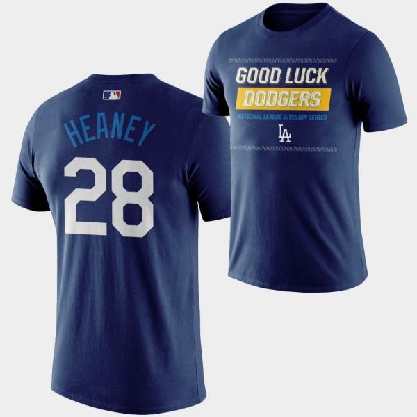 Los Angeles Dodgers Good Luck 2022 NLDS Andrew Hea...