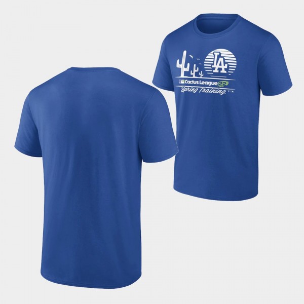 Los Angeles Dodgers 2022 Spring Training T-shirt Royal