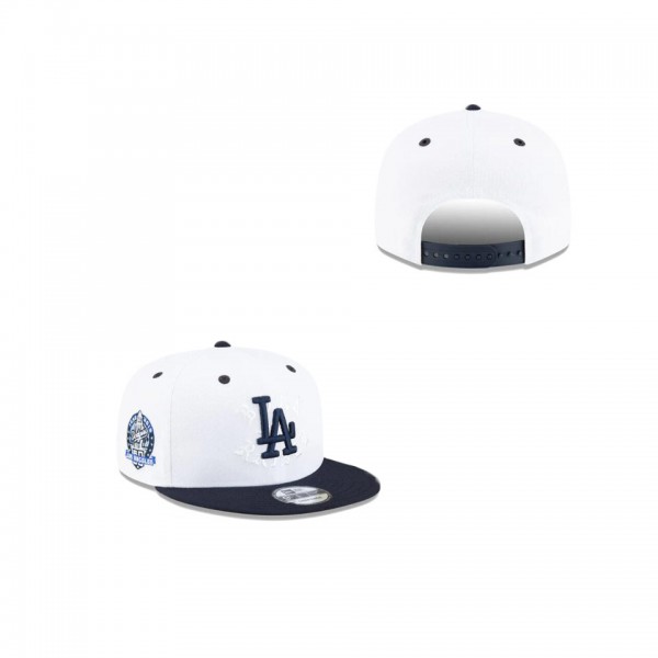 Men's Born X Raised Los Angeles Dodgers White 9FIFTY Snapback Hat