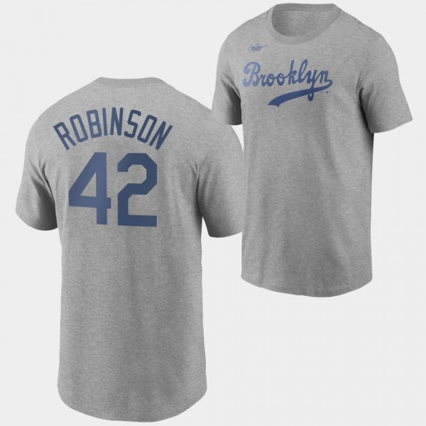 Brooklyn Dodgers Cooperstown Collection Gray Jacki...