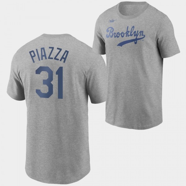 Brooklyn Dodgers Cooperstown Collection Gray Mike ...
