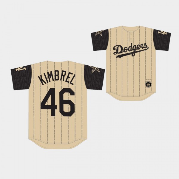 #46 Craig Kimbrel Los Angeles Dodgers Black Herita...