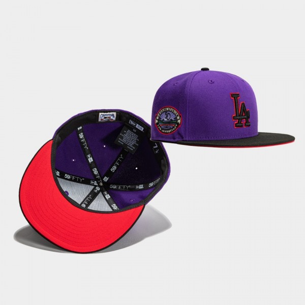 Los Angeles Dodgers T-Dot Purple 50th Anniversary ...