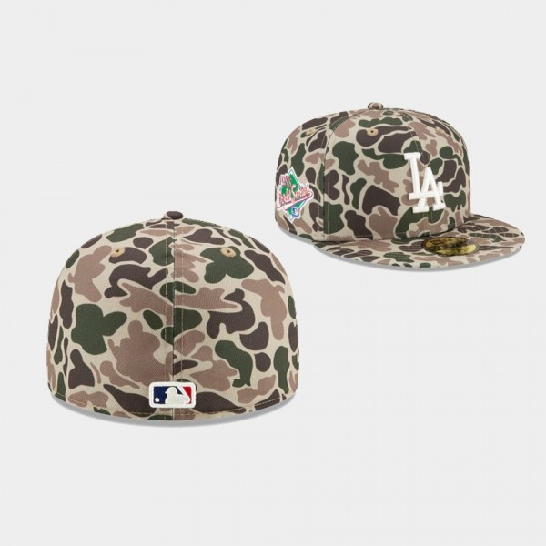 Los Angeles Dodgers 59FIFTY Fitted Duck Camo Hat Camo