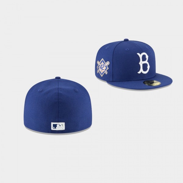 Los Angeles Dodgers 59FIFTY Fitted Jackie Robinson Day Hat Blue