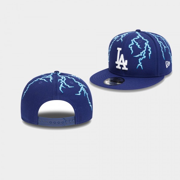 Los Angeles Dodgers Lightning Blue Men's Hat 9FIFTY Snapback