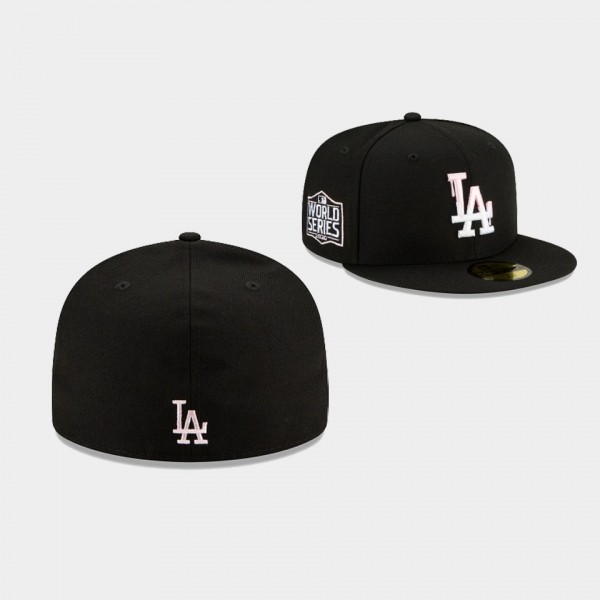 Los Angeles Dodgers Team Drip 59FIFTY Fitted Hat Black