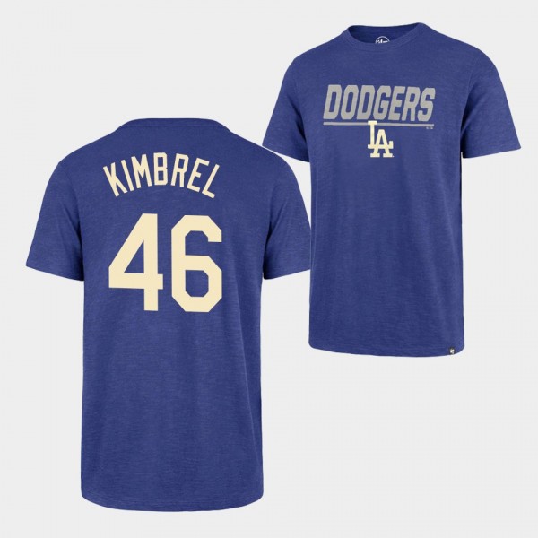 Craig Kimbrel Los Angeles Dodgers Royal DNA Club T-Shirt