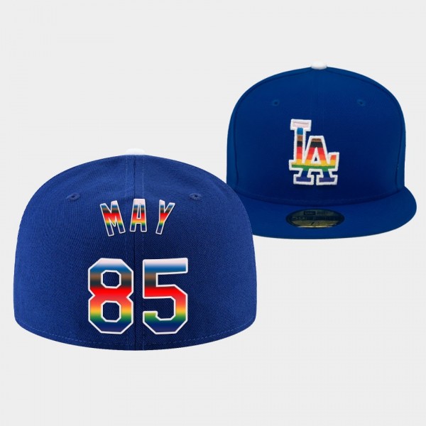 Dustin May Los Angeles Dodgers Pride On-Field Hat ...