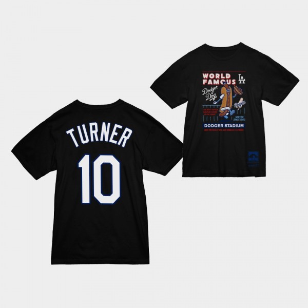Justin Turner Los Angeles Dodgers Black Dodger Dog T-Shirt