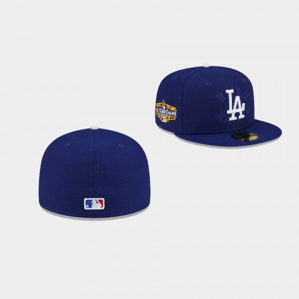 Los Angeles Dodgers 2022 MLB All-Star Game Men's Blue Born X Raised 59FIFTY Hat