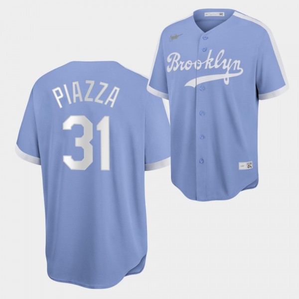 Brooklyn Dodgers Mike Piazza #31 Cooperstown Colle...