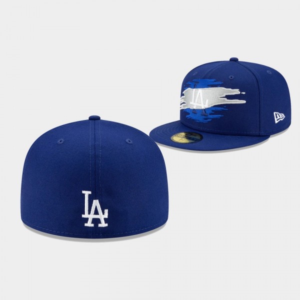 Los Angeles Dodgers New Era Logo Tear 59FIFTY Fitt...