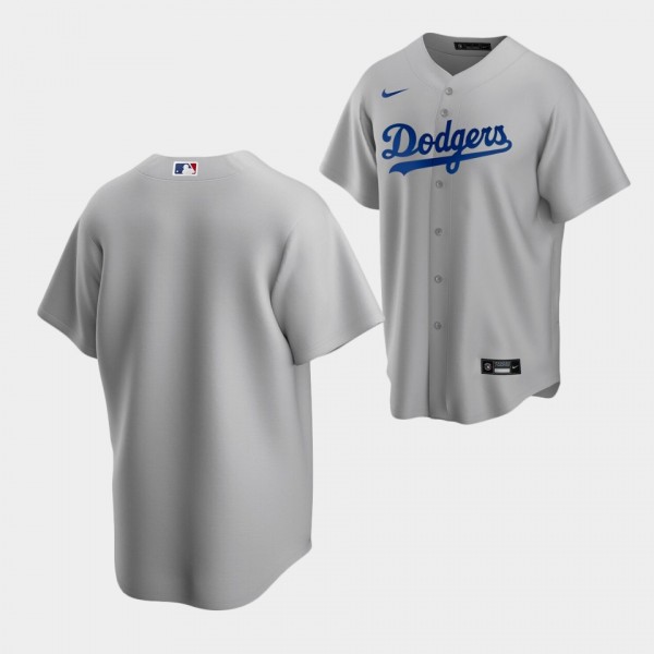 # Los Angeles Dodgers Replica 2020 Alternate Gray ...