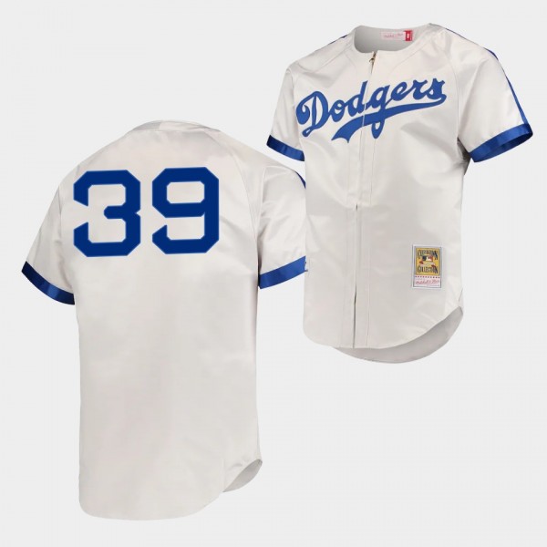 Brooklyn Dodgers Roy Campanella #39 Cooperstown Co...