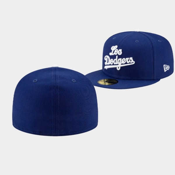 Los Angeles Dodgers Royal 59FIFTY Fitted 2021 City...