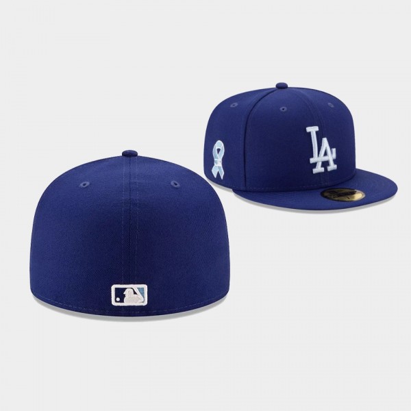 Men's Los Angeles Dodgers 2021 Father's Day 59FIFTY Fitted Royal On-Field Hat