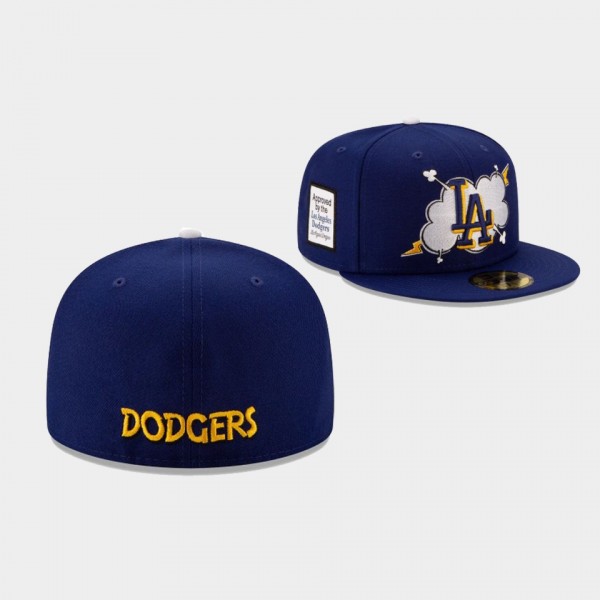 Los Angeles Dodgers Cloud 59FIFTY Fitted Hat Royal