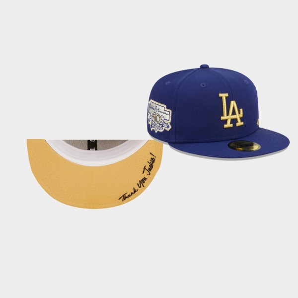 Men's Los Angeles Dodgers Thank You Jackie 2.0 59FIFTY Fitted Royal Hat