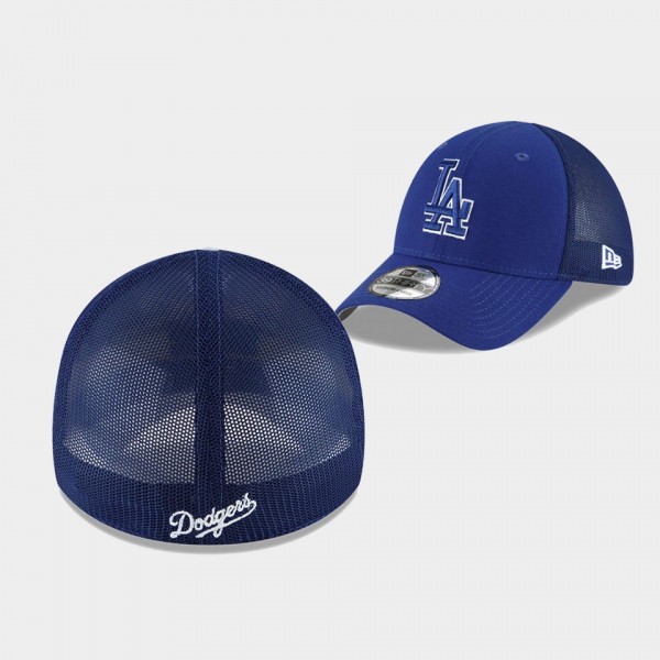 Los Angeles Dodgers 2022 Batting Practice 39THIRTY Flex Royal Youth Hat