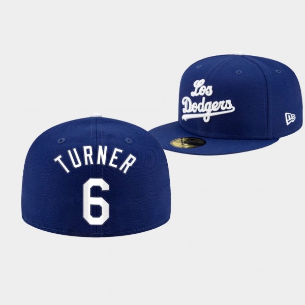 Trea Turner Los Angeles Dodgers 2021 City Connect 59FIFTY Fitted Hat