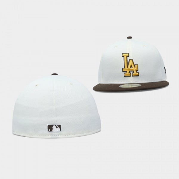LA Dodgers Cereal 59FIFTY Fitted Men's Hat - White