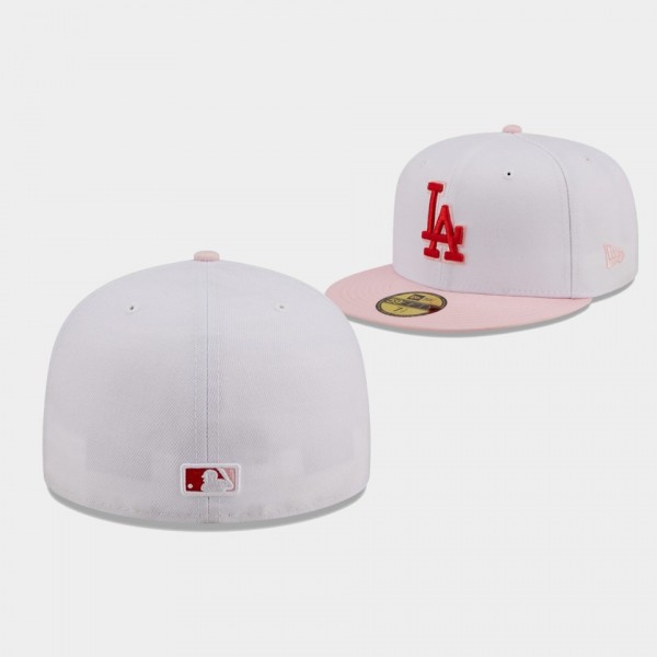 Los Angeles Dodgers Scarlet Undervisor 59FIFTY Fit...
