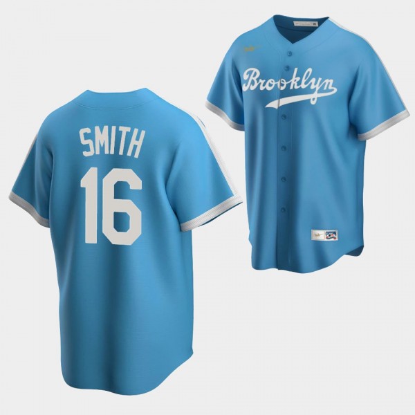 Brooklyn Dodgers Will Smith #16 Cooperstown Collec...