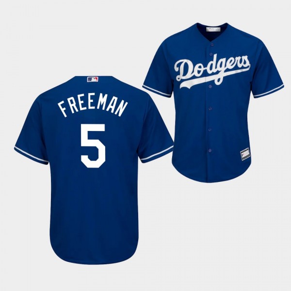 Freddie Freeman LA Dodgers Big & Tall Replica Royal Jersey