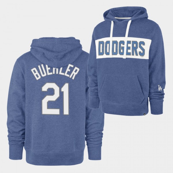 Walker Buehler #21 Blue Los Angeles Dodgers Gibson...