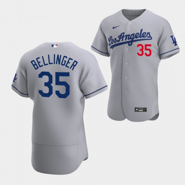 Los Angeles Dodgers Cody Bellinger Authentic Jersey Road Gray