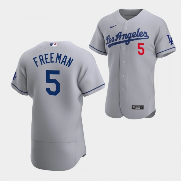Los Angeles Dodgers Freddie Freeman Authentic Jers...