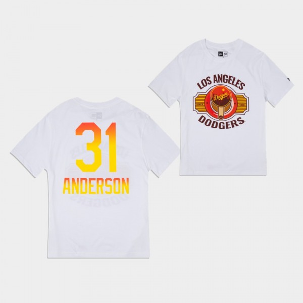 Tyler Anderson #31 Icy Pop Los Angeles Dodgers T-S...