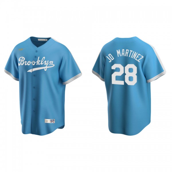 J.D. Martinez Men's Brooklyn Dodgers Nike Light Bl...