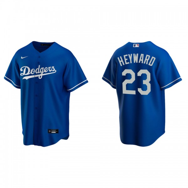 Jason Heyward Men's Los Angeles Dodgers Nike Royal...