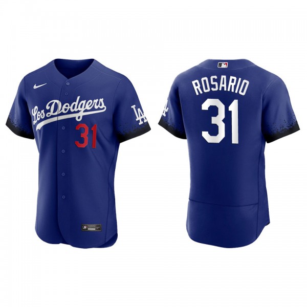 Men's Los Angeles Dodgers Amed Rosario Royal City ...