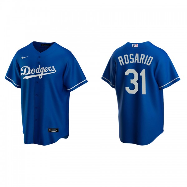 Men's Los Angeles Dodgers Amed Rosario Royal Replica Alternate Jersey