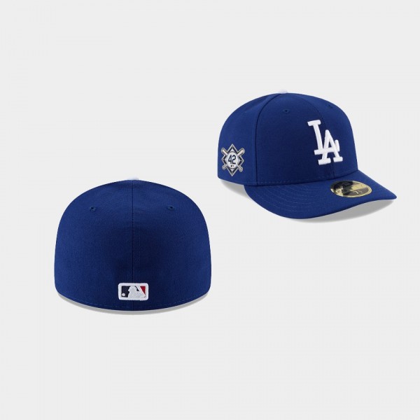 Los Angeles Dodgers Low Profile Jackie Robinson Day 59FIFTY Fitted Hat