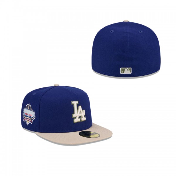 Los Angeles Dodgers Canvas 59FIFTY A-Frame Fitted ...