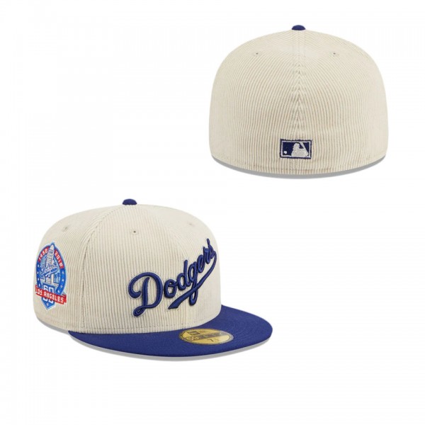 Los Angeles Dodgers Cord Classic 59FIFTY Fitted Ha...