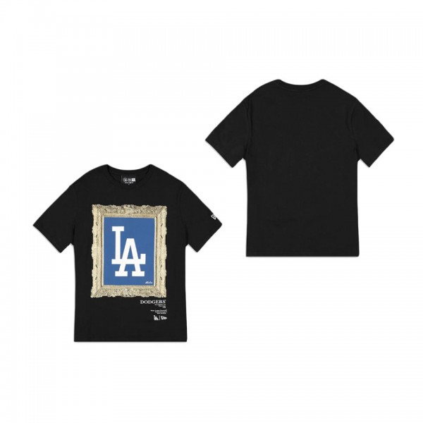 Los Angeles Dodgers Curated Customs Black T-Shirt