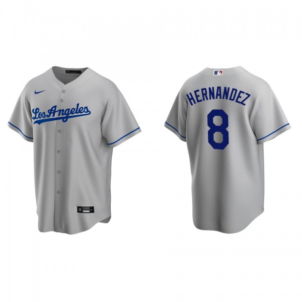 Men's Los Angeles Dodgers Enrique Hernandez Gray R...