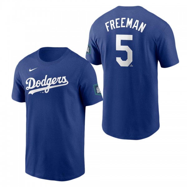 Men's Los Angeles Dodgers Freddie Freeman Royal 20...