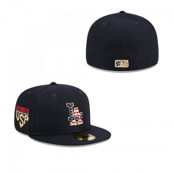 Los Angeles Dodgers Independence Day 2023 59FIFTY ...