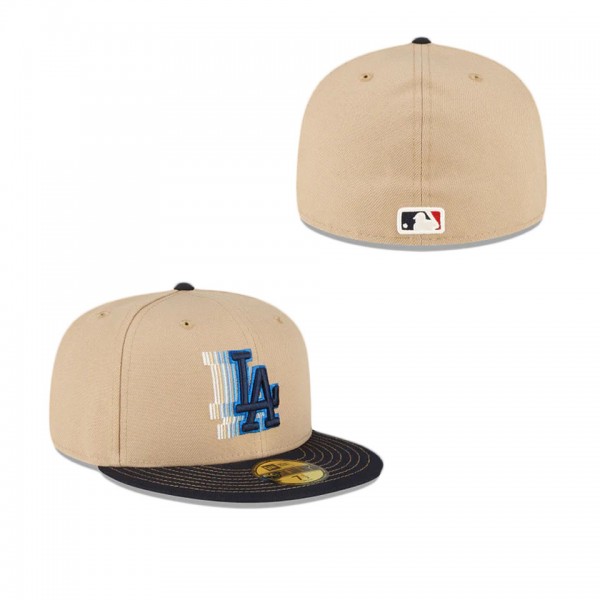 Los Angeles Dodgers Just Caps Beige Camel 59FIFTY ...