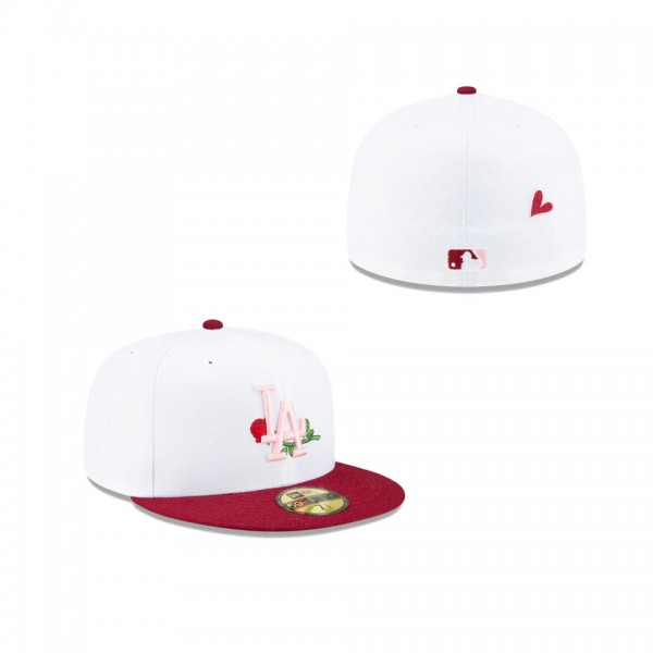 Los Angeles Dodgers Just Caps Rose Flower 59FIFTY ...