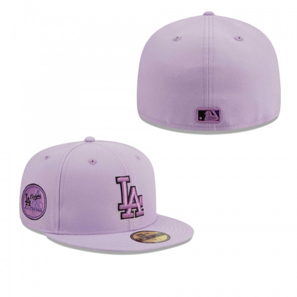 Men's Los Angeles Dodgers Lavender 59FIFTY Fitted ...