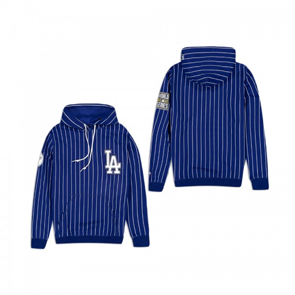 Los Angeles Dodgers Logo Select Pinstripe Hoodie