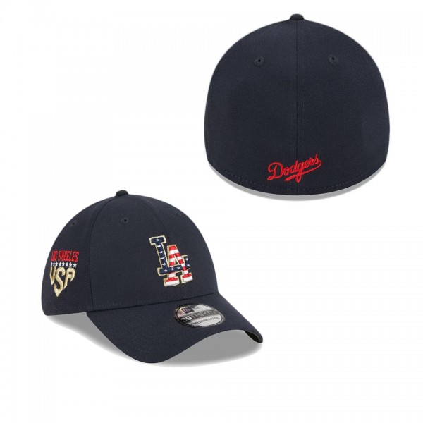 Men's Los Angeles Dodgers Navy 2023 Fourth of July...